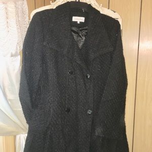 Calvin Klein Knit Peacoat